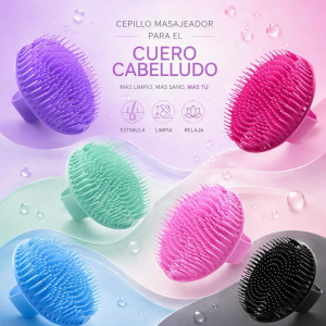 Cepillo Masajeador para el Cuero Cabelludo