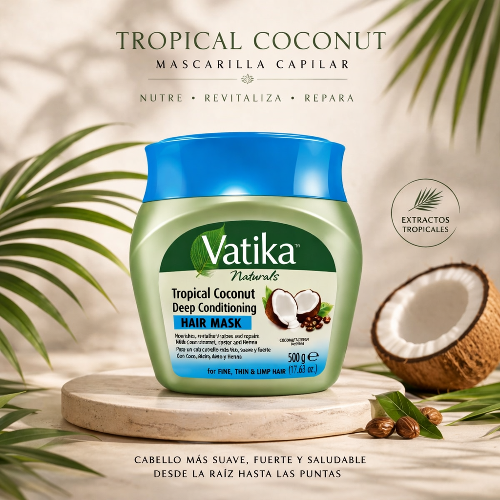 Vatika Naturals Tropical Mascarilla