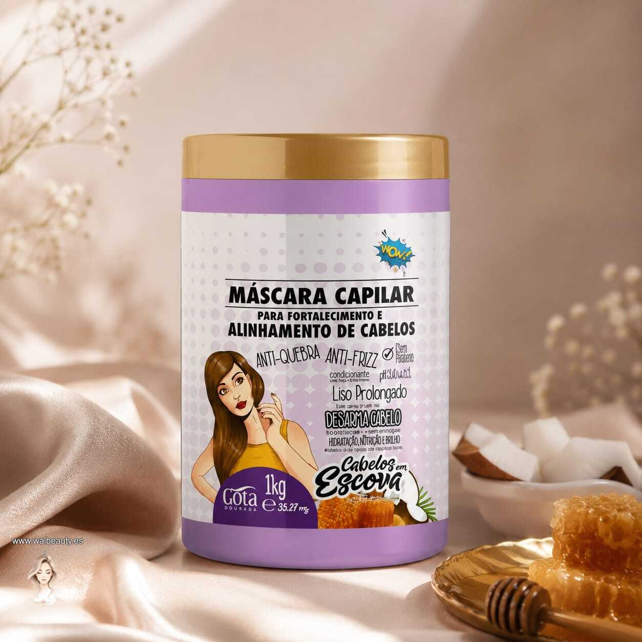 Mascarilla Fortalecimiento Cabello Liso